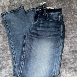 Women's Boot Cut Jeans - Blue